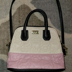 Luv Betsey by Betsey Johnson Quilted Giya Satchel Crossbody Bag